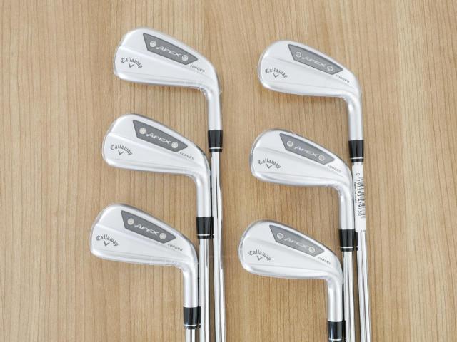 Iron set : Callaway : **ของใหม่ ยังไม่แกะพลาสติก** ชุดเหล็ก Callaway APEX Ai200 Forged (รุ่นล่าสุด ออกปี 2024) มีเหล็ก 5-Pw (6 ชิ้น) ก้านเหล็ก NS Pro Modus 105 Flex S