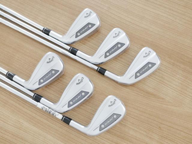 Iron set : Callaway : **ของใหม่ ยังไม่แกะพลาสติก** ชุดเหล็ก Callaway APEX Ai200 Forged (รุ่นล่าสุด ออกปี 2024) มีเหล็ก 5-Pw (6 ชิ้น) ก้านเหล็ก NS Pro Modus 105 Flex S