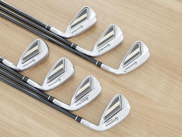 Iron set : Taylormade : ชุดเหล็ก Taylormade M GLOIRE (ปี 2020 รุ่นท๊อปสุด ไกลสุด Japan Spec) มีเหล็ก 5-Pw,Aw (7 ชิ้น) ก้าน Fujikura Speeder Evolution Flex R