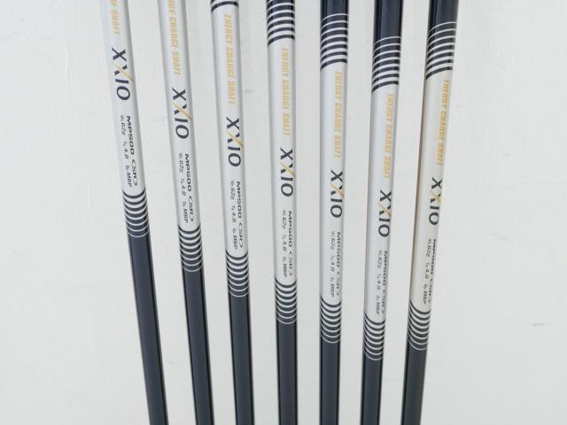 Iron set : XXIO : ชุดเหล็ก XXIO Impact Power Matching 5 มีเหล็ก 5-Pw,Aw (7 ชิ้น) ก้านกราไฟต์ MP-500 Flex SR