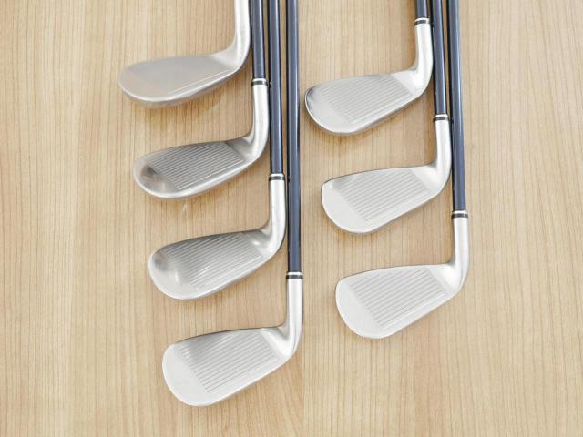 Iron set : XXIO : ชุดเหล็ก XXIO Impact Power Matching 5 มีเหล็ก 5-Pw,Aw (7 ชิ้น) ก้านกราไฟต์ MP-500 Flex SR
