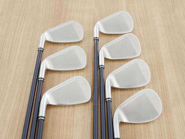 Iron set : XXIO : ชุดเหล็ก XXIO Impact Power Matching 5 มีเหล็ก 5-Pw,Aw (7 ชิ้น) ก้านกราไฟต์ MP-500 Flex SR