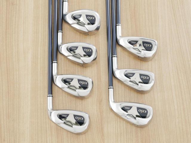 Iron set : XXIO : ชุดเหล็ก XXIO Impact Power Matching 5 มีเหล็ก 5-Pw,Aw (7 ชิ้น) ก้านกราไฟต์ MP-500 Flex SR