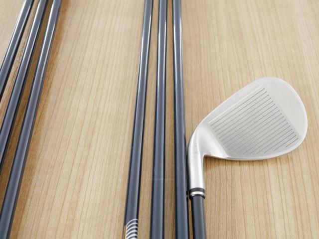 Iron set : XXIO : ชุดเหล็ก XXIO Impact Power Matching 5 มีเหล็ก 5-Pw,Aw (7 ชิ้น) ก้านกราไฟต์ MP-500 Flex SR