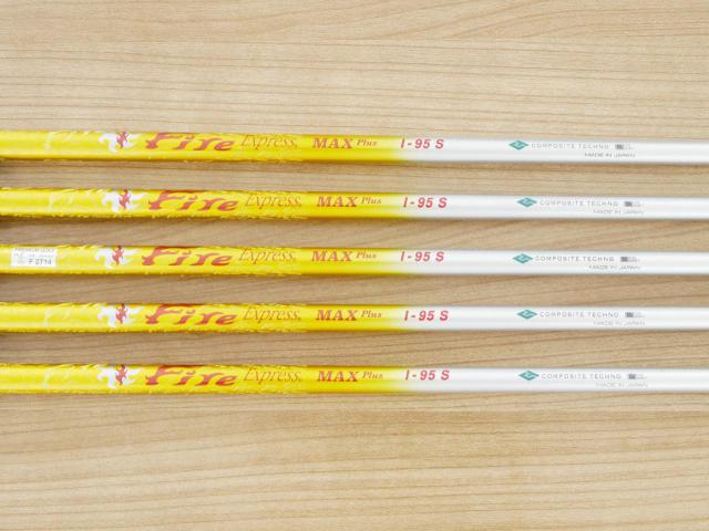 Iron set : Other Brand : ชุดเหล็ก Fujimoto GIKOH TK Forged (นุ่ม แน่นมากๆๆ หายาก High End สุดๆ) มีเหล็ก 6-Pw (5 ชิ้น) สุดยอดก้าน Quadra Fire Express MAX Plus I-95 Flex S