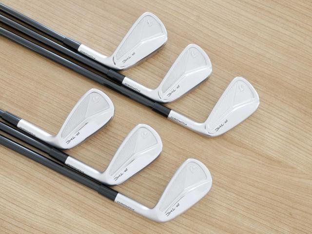 Iron set : Taylormade : ชุดเหล็ก Taylormade P7MC Forged (ซีรี่ย์ท้อปสุด ออกปี 2023) มีเหล็ก 5-Pw (6 ชิ้น) ก้านกราไฟต์ Mitsubishi Diamana Thump i95 Flex S