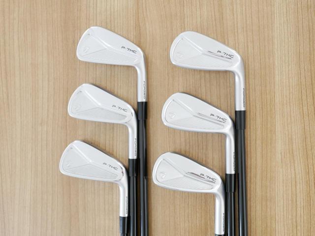 Iron set : Taylormade : ชุดเหล็ก Taylormade P7MC Forged (ซีรี่ย์ท้อปสุด ออกปี 2023) มีเหล็ก 5-Pw (6 ชิ้น) ก้านกราไฟต์ Mitsubishi Diamana Thump i95 Flex S