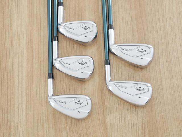 Iron set : Callaway : ชุดเหล็ก Callaway ELYTE X (รุ่นล่าสุด ออกปี 2025 ตีง่ายมาก ไกล Japan Spec.) มีเหล็ก 6-Pw (5 ชิ้น) ก้านกราไฟต์ Fujikura VENTUS 5 Flex R