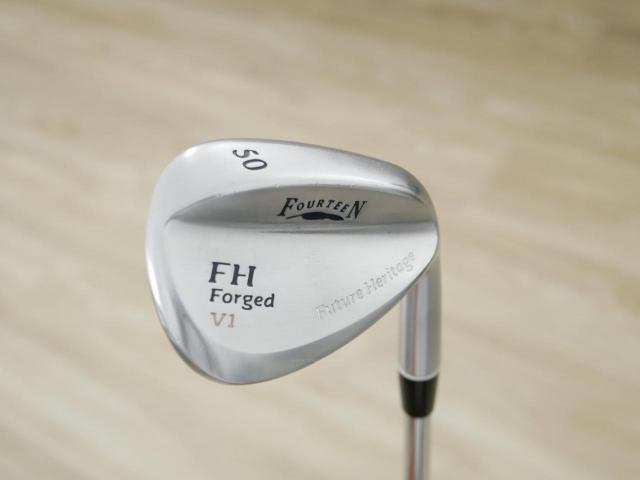Wedge : Fourteen : Wedge Fourteen FH Forged V1 Loft 50 ก้านเหล็ก NS Pro 950 HT Wedge Flex