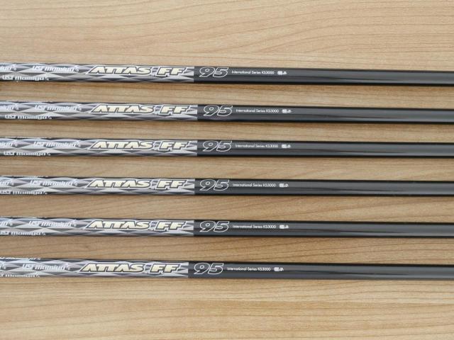Iron set : Mizuno : ชุดเหล็ก Mizuno Pro 245 Forged (ปี 2024 นุ่ม แน่น ระยะดี) มีเหล็ก 5-Pw (6 ชิ้น) ก้านกราไฟต์ UST Mamiya ATTAS FF 95 Flex S