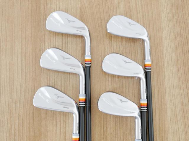 Iron set : Mizuno : ชุดเหล็ก Mizuno Pro 245 Forged (ปี 2024 นุ่ม แน่น ระยะดี) มีเหล็ก 5-Pw (6 ชิ้น) ก้านกราไฟต์ UST Mamiya ATTAS FF 95 Flex S
