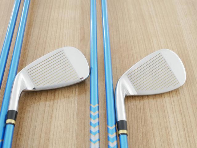 Iron set : Katana : ชุดเหล็กกระเทย Katana Sword SL-Eleven มีเหล็ก 7-12 (6 ชิ้น เทียบเท่า 6-Pw,Aw) ก้านกราไฟต์ Flex SR