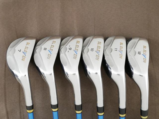 Iron set : Katana : ชุดเหล็กกระเทย Katana Sword SL-Eleven มีเหล็ก 7-12 (6 ชิ้น เทียบเท่า 6-Pw,Aw) ก้านกราไฟต์ Flex SR