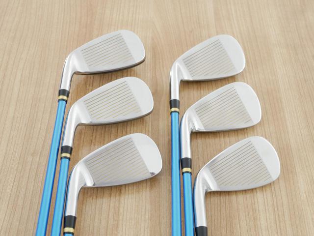 Iron set : Katana : ชุดเหล็กกระเทย Katana Sword SL-Eleven มีเหล็ก 7-12 (6 ชิ้น เทียบเท่า 6-Pw,Aw) ก้านกราไฟต์ Flex SR