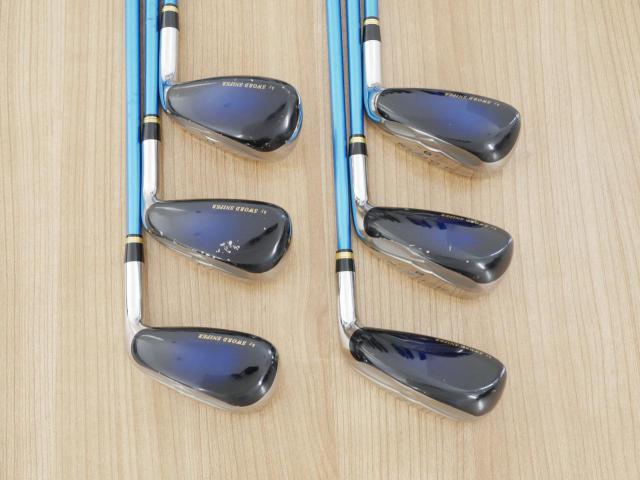 Iron set : Katana : ชุดเหล็กกระเทย Katana Sword SL-Eleven มีเหล็ก 7-12 (6 ชิ้น เทียบเท่า 6-Pw,Aw) ก้านกราไฟต์ Flex SR