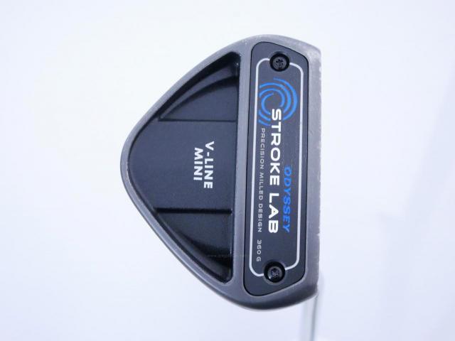 Putter : All : พัตเตอร์ Odyssey Stroke LAB V-LINE MINI 360g ยาว 34 นิ้ว