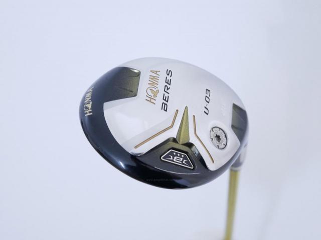 Fairway Wood : Honma : **ก้าน 3 ดาว** ไม้กระเทย Honma Beres U-03 (ออกปี 2015) Loft 25 ก้าน ARMRQ 8 (49) Flex R (3 ดาว)