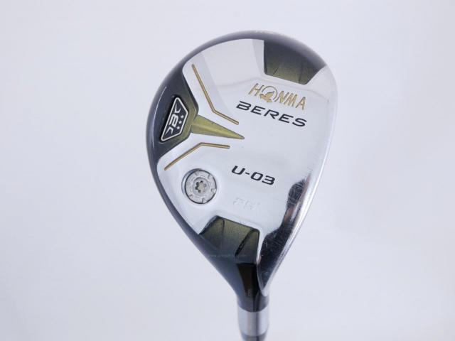 Fairway Wood : Honma : **ก้าน 3 ดาว** ไม้กระเทย Honma Beres U-03 (ออกปี 2015) Loft 25 ก้าน ARMRQ 8 (49) Flex R (3 ดาว)