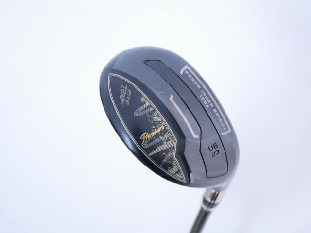 Fairway Wood : Tsuruya : ไม้กระเทย Tsuruya AXEL Gold Premium 6 Hi-COR (ออกปี 2024 ตัวท๊อป เด้งเกินกฏ ของใหม่ 2 หมื่นกว่า) Loft 23 Flex R