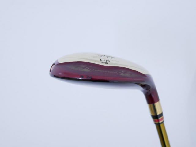 Fairway Wood : Tsuruya : ไม้กระเทย Tsuruya AXEL Gold Premium IV (รุ่นปี 2021 ตัวท๊อป ของใหม่ 2 หมื่นกว่า) Loft 20 Flex R