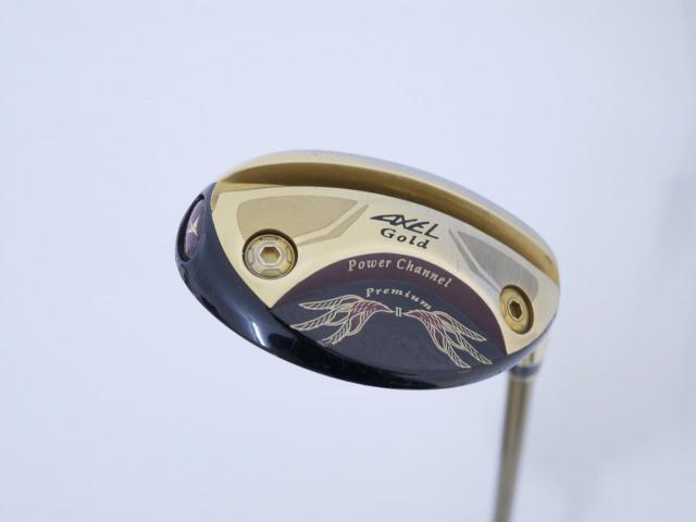 Fairway Wood : Tsuruya : ไม้กระเทย Tsuruya AXEL Gold Premium II (รุ่นท๊อปสุด หายากมาก) Loft 20 Flex R