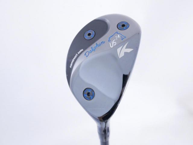 Fairway Wood : Kasco : ไม้กระเทย Kasco Dolphin DU-122 Loft 24 ก้าน UST Mamiya ATTAS MB-HY 55 Flex R