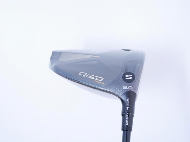Driver : Taylormade : **ของใหม่ ยังไม่แกะพลาสติก** ไดรเวอร์ Taylormade Qi4D MAX (รุ่นใหม่ล่าสุด ออกปี 2026) Loft 9 ก้าน Mitsubishi REAX 50 Flex S