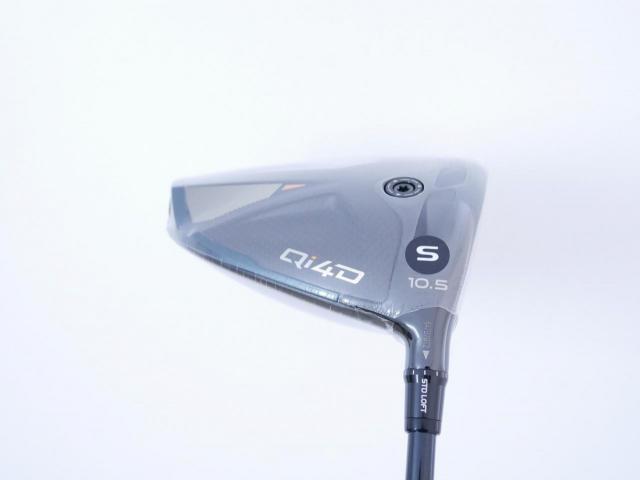 Driver : Taylormade : **ของใหม่ ยังไม่แกะพลาสติก** ไดรเวอร์ Taylormade Qi4D (รุ่นใหม่ล่าสุด ออกปี 2026) Loft 10.5 ก้าน Mitsubishi REAX 60 Flex S