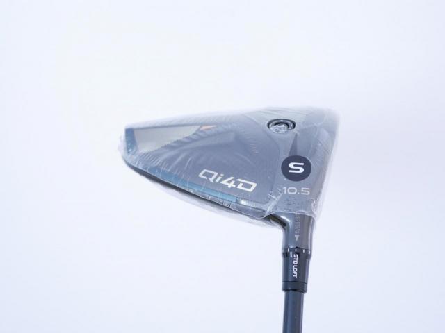 Driver : Taylormade : **ของใหม่ ยังไม่แกะพลาสติก** ไดรเวอร์ Taylormade Qi4D (รุ่นใหม่ล่าสุด ออกปี 2026) Loft 10.5 ก้าน Mitsubishi REAX 50 Flex S