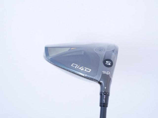 Driver : Taylormade : **ของใหม่ ยังไม่แกะพลาสติก** ไดรเวอร์ Taylormade Qi4D (รุ่นใหม่ล่าสุด ออกปี 2026) Loft 9 ก้าน Mitsubishi REAX 50 Flex S