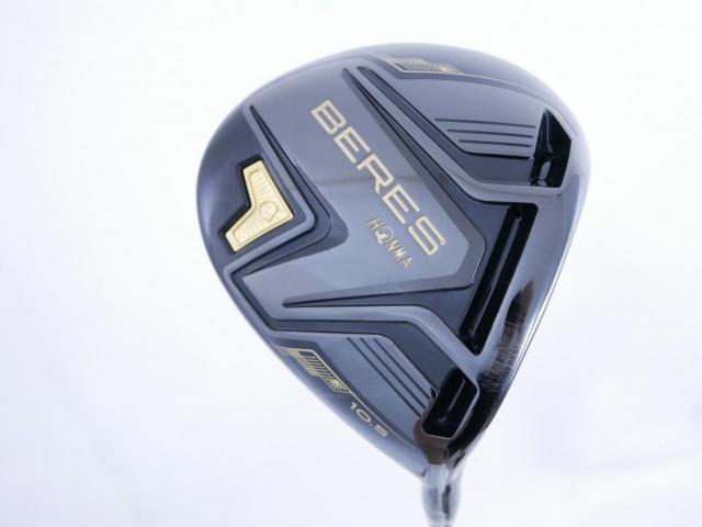 Driver : Honma : **ก้าน 3 ดาว** ไดรเวอร์ Honma Beres Black C+ (รุ่นปี 2023 สเปคพิเศษ หน้าเด้งเกินกฏ) Loft 10.5 ก้าน Honma ARMRQ MX Flex R2 (3 ดาว)