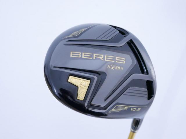 Driver : Honma : **ก้าน 3 ดาว** ไดรเวอร์ Honma Beres Black C+ (รุ่นปี 2023 สเปคพิเศษ หน้าเด้งเกินกฏ) Loft 10.5 ก้าน Honma ARMRQ MX Flex R2 (3 ดาว)