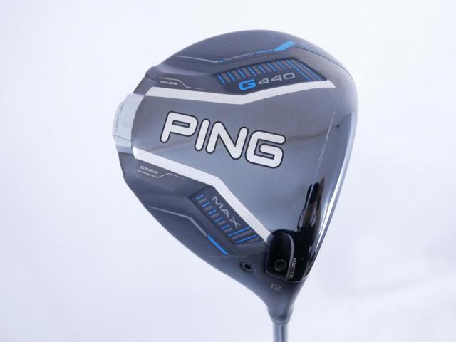 Driver : PING : ไดรเวอร์ Ping G440 Max (รุ่นล่าสุด ออกปี 2025 Japan Spec) Loft 12 (ปรับได้) ก้าน Fujikura HL35 Flex R2