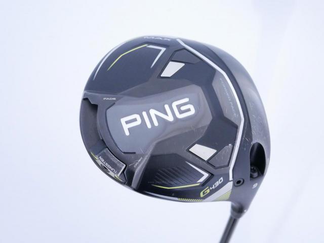 Driver : PING : ไดรเวอร์ Ping G430 Max (รุ่นปี 2023) Loft 9 (ปรับได้) ก้าน Ping Alta J CB Flex SR