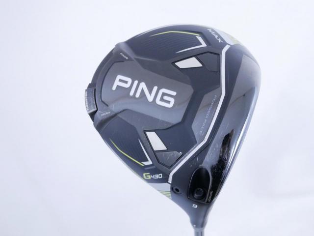 Driver : PING : ไดรเวอร์ Ping G430 Max (รุ่นปี 2023) Loft 9 (ปรับได้) ก้าน Ping Alta J CB Flex SR