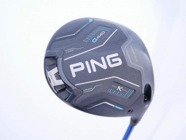 Driver : PING : ไดรเวอร์ Ping G440 K (รุ่นล่าสุด ออกปี 2026 Japan Spec) Loft 9 ก้าน Ping Alta J CB Flex SR