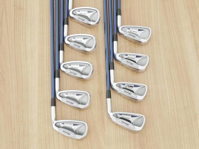 Iron set : Mizuno : ชุดเหล็ก Mizuno MX-19 HEMI COG (ใบใหญ่ ตีง้าย) มีเหล็ก 4-Pw,Aw,Sw (9 ชิ้น) ก้านกราไฟต์ Flex R