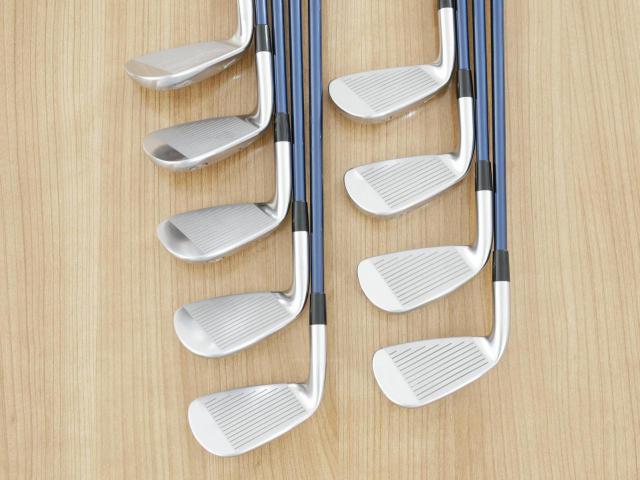 Iron set : Mizuno : ชุดเหล็ก Mizuno MX-19 HEMI COG (ใบใหญ่ ตีง้าย) มีเหล็ก 4-Pw,Aw,Sw (9 ชิ้น) ก้านกราไฟต์ Flex R