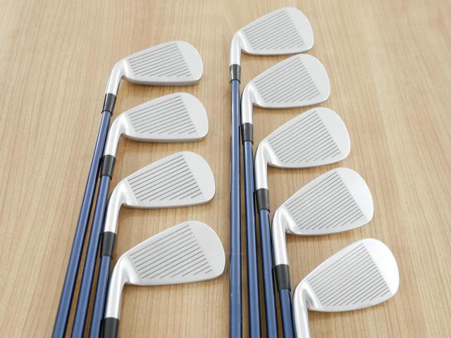 Iron set : Mizuno : ชุดเหล็ก Mizuno MX-19 HEMI COG (ใบใหญ่ ตีง้าย) มีเหล็ก 4-Pw,Aw,Sw (9 ชิ้น) ก้านกราไฟต์ Flex R