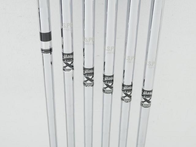 Iron set : Callaway : ชุดเหล็ก Callaway X-Tour (Forged) มีเหล็ก 5-Pw (6 ชิ้น) ก้านเหล็ก NS Pro 990 Flex S