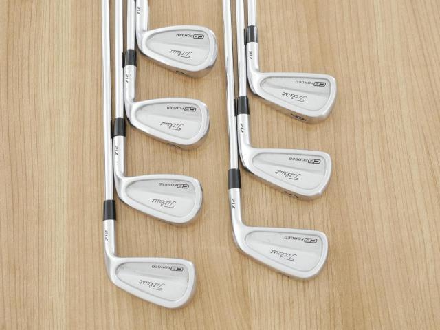 Iron set : Titleist : ชุดเหล็ก Titleist 712 CB Forged มีเหล็ก 4-Pw (7 ชิ้น) ก้านเหล็ก True Temper AMT Red R300
