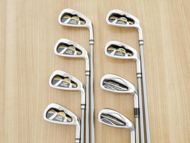 Iron set : Other Brand : ชุดเหล็ก Akira ADR Vintage (รุ่นท๊อปสุด หน้าเด้ง ไกล) มีเหล็ก 5-Pw,Aw,As (8 ชิ้น) ก้านกราไฟต์ Flex R