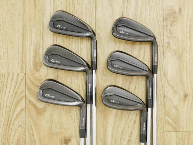 Iron set : Ping : ชุดเหล็ก Ping G710 (ปี 2021 Japan Spec. ใบใหญ่ ง่ายที่สุด ไกลที่สุดของ Ping) มีเหล็ก 5-Pw (6 ชิ้น) ก้านเหล็ก NS Pro Modus 105 Flex R