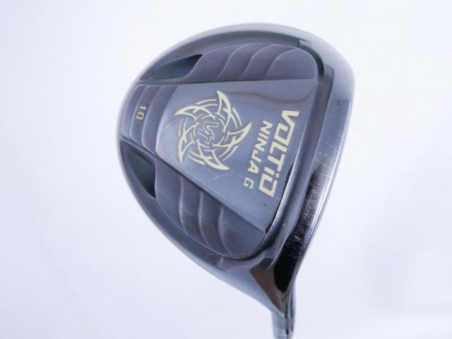Driver : Katana : ไดรเวอร์ Katana Voltio NINJA G 880Hi (รุ่นท๊อป ออกปี 2017 หน้าเด้งสุดๆ COR 0.88 หัวขนาด 470CC. มี Offset เหมาะกับคนที่ตี Fade) Loft 10 ก้าน Fujikura Speeder 561 Flex S
