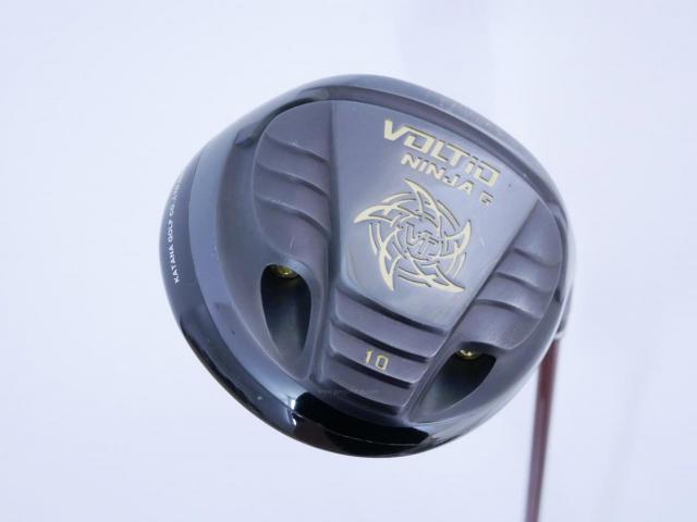 Driver : Katana : ไดรเวอร์ Katana Voltio NINJA G 880Hi (รุ่นท๊อป ออกปี 2017 หน้าเด้งสุดๆ COR 0.88 หัวขนาด 470CC. มี Offset เหมาะกับคนที่ตี Fade) Loft 10 ก้าน Fujikura Speeder 561 Flex S