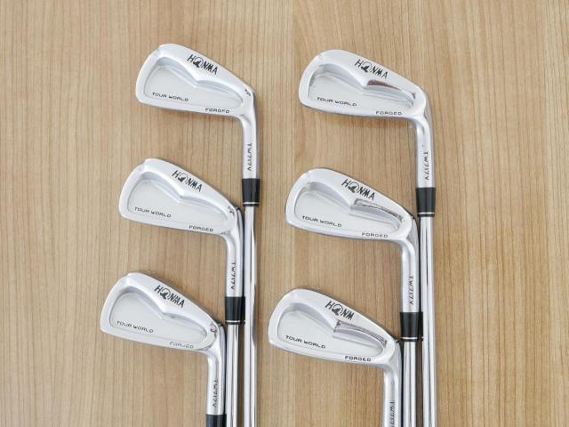 Iron set : Honma : ชุดเหล็ก Honma Tour World TW717V (Forged ปี 2015) มีเหล็ก 5-10 (6 ชิ้น) ก้านเหล็ก NS Pro 950 Flex S