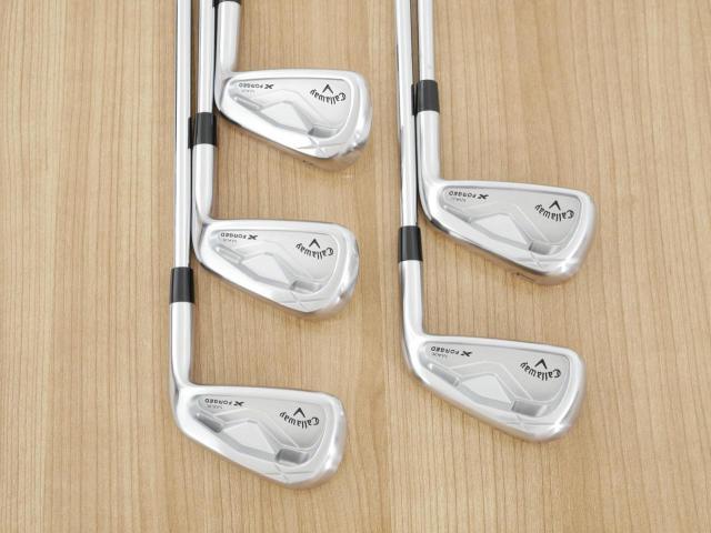 Iron set : Callaway : ชุดเหล็ก Callaway X Forged MAX (รุ่นล่าสุด ออกปี 2025) มีเหล็ก 6-Pw (5 ชิ้น) ก้านเหล็ก NS Pro Modus 105 Flex S