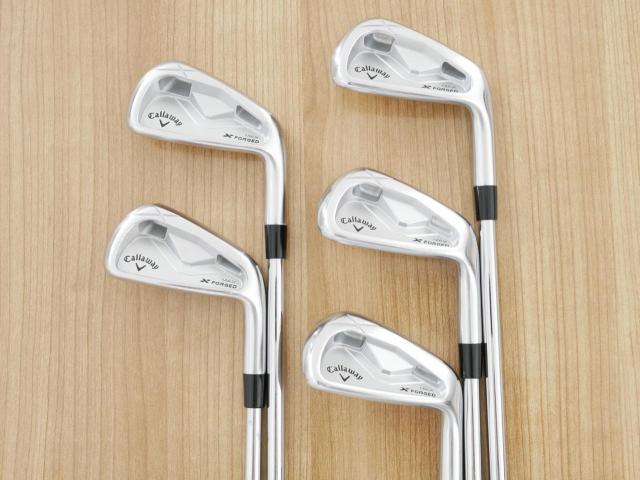 Iron set : Callaway : ชุดเหล็ก Callaway X Forged MAX (รุ่นล่าสุด ออกปี 2025) มีเหล็ก 6-Pw (5 ชิ้น) ก้านเหล็ก NS Pro Modus 105 Flex S