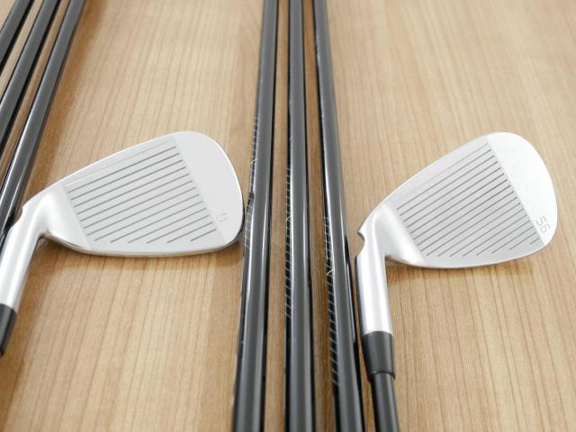 Iron set : Ping : ชุดเหล็ก Ping G730 (รุ่นล่าสุด ปี 2024 Japan Spec. ใบใหญ่ ง่ายที่สุด ไกลที่สุดของ Ping) มีเหล็ก 6-Pw,Aw,50,56 (8 ชิ้น) ก้านกราไฟต์ Ping ALTA J CB Flex R