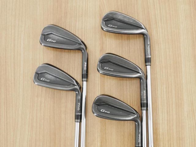 Iron set : Ping : ชุดเหล็ก Ping G710 (รุ่นปี 2021 Japan Spec. ใบใหญ่ ง่ายที่สุด ไกลที่สุดของ Ping) มีเหล็ก 6-Pw (5 ชิ้น) ก้านเหล็ก NS Pro 950 Flex S